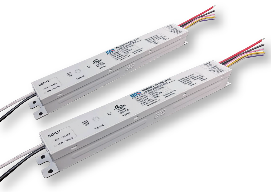 LINEAR SINGLE CHANNEL OUTPUT IP54 120-277V/347V/20-96W